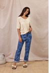 AMBER TOP - french whi
